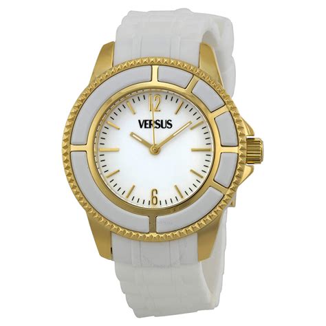 is versus versace made by versace|versace versus watch white.